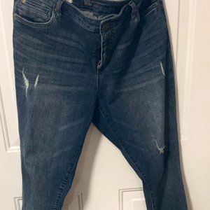 Kut from the Kloth Mia Toothpick Distressed Skinny